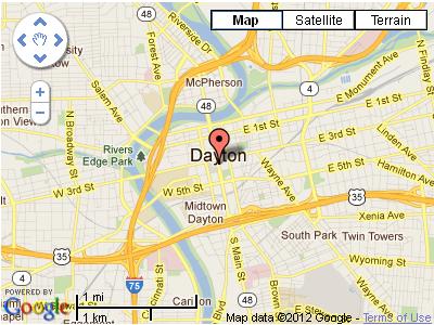 Dayton Ohio Map and Directions